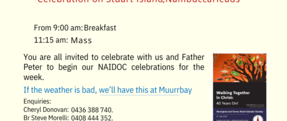 NAIDOC Mass Sunday 5th July