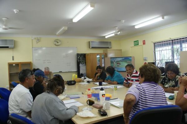 Certificate 1 class at Kempsey TAFE.
