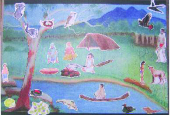 Mayalambala bush scene